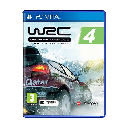 Jogo WRC 4: FIA World Rally Championship - PS VITA (EUROPEU)