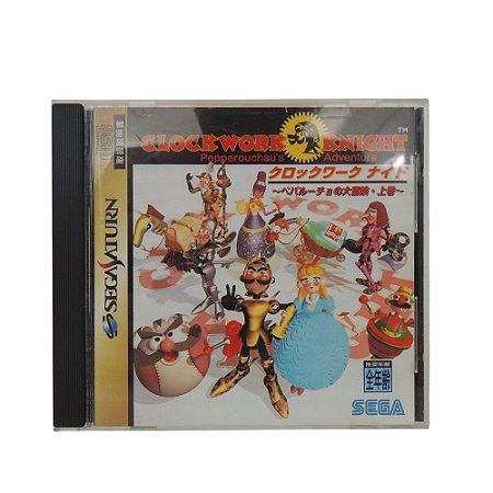Jogo Clockwork Knight: Pepperouchau's Adventure - Sega Saturn (Japonês)