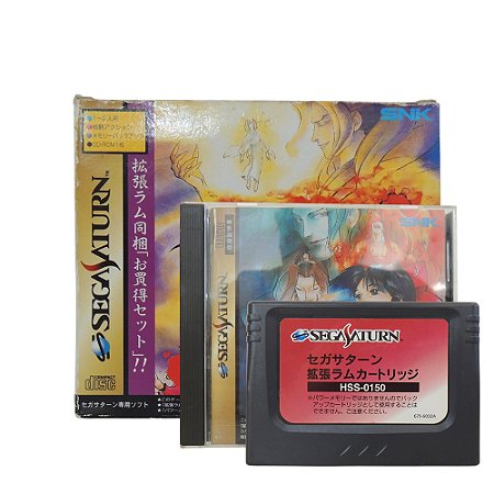 Jogo Samurai Spirits: Amakusa Kourin - Sega Saturn (Japonês)