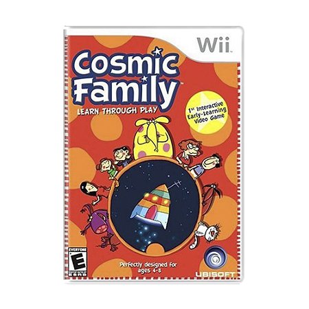 Jogo Cosmic Family - Wii (Lacrado)