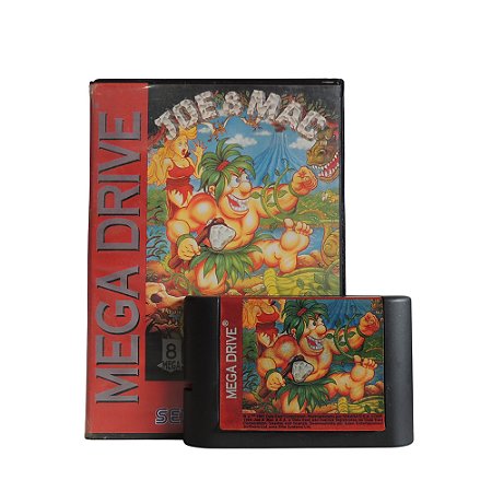 Jogo Joe & Mac - Mega Drive