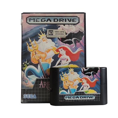 Jogo Disney's Ariel: The Little Mermaid - Mega Drive