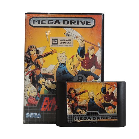 Jogo Ex-Mutants - Mega Drive