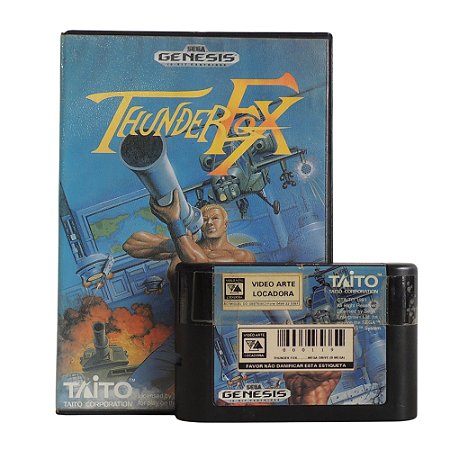 Jogo Thunderfox - Sega Genesis