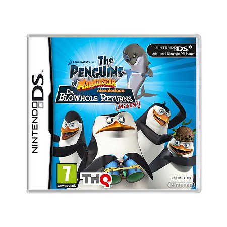 Jogo The Penguins of Madagascar: Dr. Blowhole Returns - Again! - DS (Europeu)