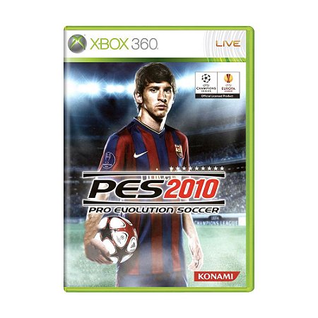 Jogo Pro Evolution Soccer 2010 (PES 10) - Xbox 360 (Europeu)