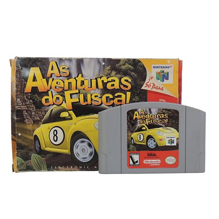 Jogo As Aventuras do Fusca! - N64