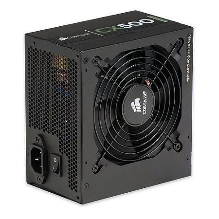 Fonte CX500, 500w, ATX, 80 Plus Bronze - Corsair