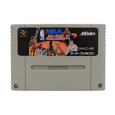 Jogo NBA All-Star Challenge - Snes (Japonês)