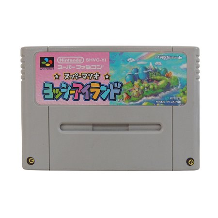 Jogo Super Mario: Yoshi Island - Snes (Japonês)