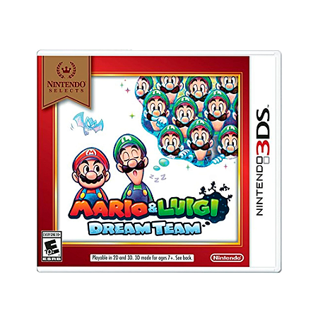 Jogo Mario & Luigi: Dream Team - 3DS (Nintendo Selects)