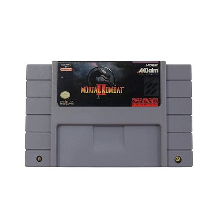 Jogo Mortal Kombat II - SNES