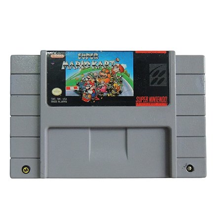 Jogo Super Mario Kart - SNES