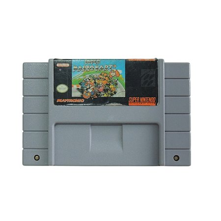 Jogo Super Mario Kart - SNES