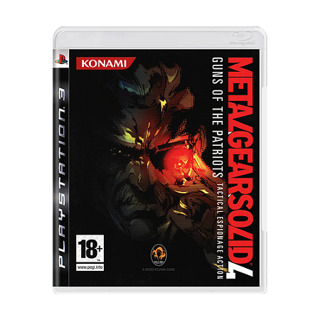 Jogo Metal Gear Solid 4: Guns of the Patriots - PS3