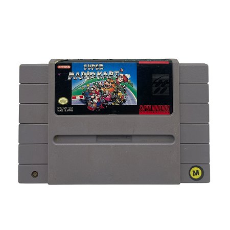Jogo Super Mario Kart - SNES