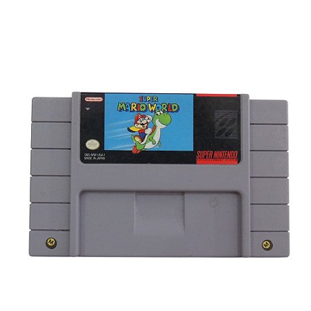 Jogo Super Mario World - SNES