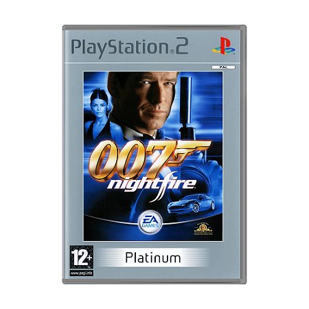 Jogo 007: Nightfire - PS2 (Platinum, Europeu)