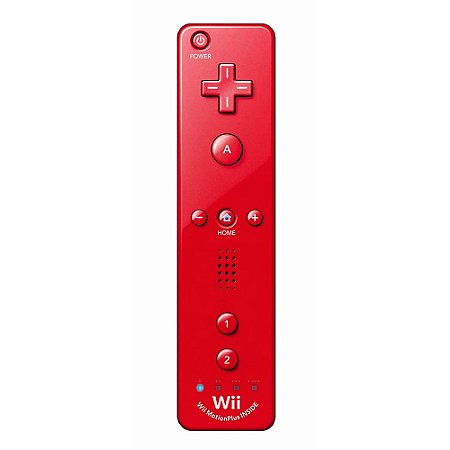 Controle Wii Remote Plus Vermelho - Wii (Paralelo)