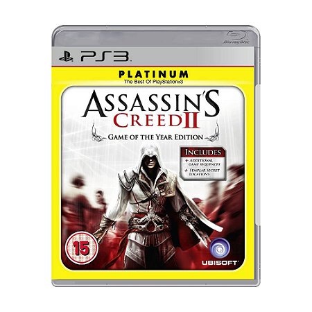 Jogo Assassin's Creed II - PS3 (Europeu, Platinum)