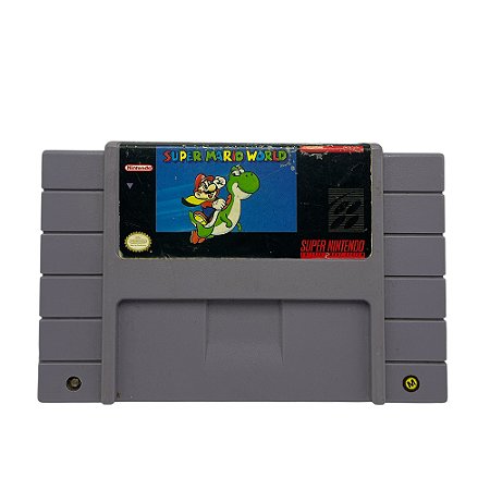 Jogo Super Mario World - SNES