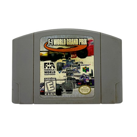 Jogo F-1 World Grand Prix - N64