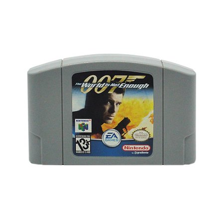 Jogo 007: The World Is Not Enough - N64