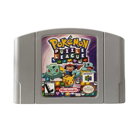 Jogo Pokémon Puzzle League - N64