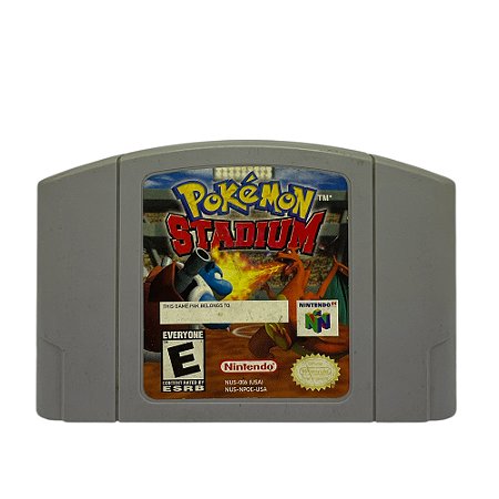 Jogo Pokémon Stadium - N64