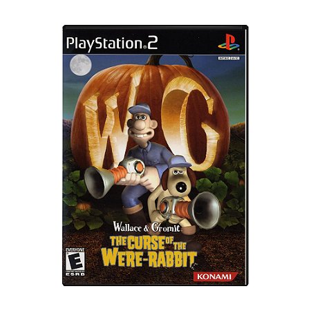 Jogo Wallace to Gromit: Yasaibatake de Dai-Pinch! - PS2 (Japonês)