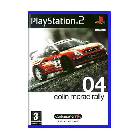 Jogo Colin McRae Rally 04 - PS2 (Europeu)