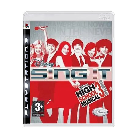 Jogo Disney Sing It! High School Musical 3: Senior Year - PS3 (Europeu)