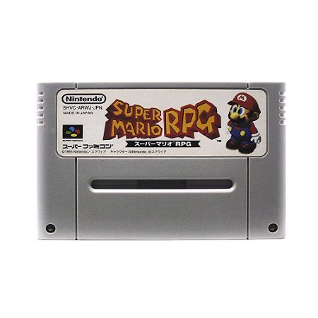 Jogo Super Mario RPG: Legend of the Seven Stars - SNES (Japonês)