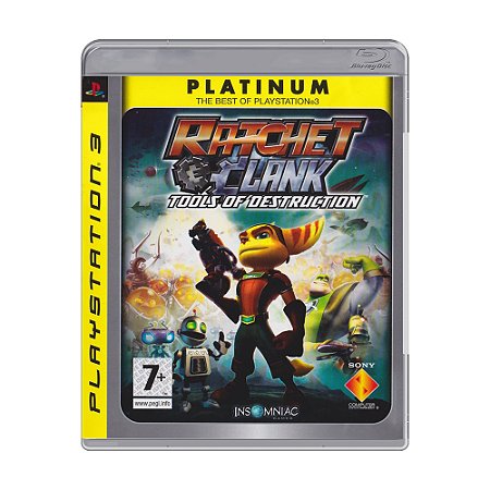 Jogo Ratchet & Clank Future: Opération Destruction - PS3 (Platinum, Europeu)