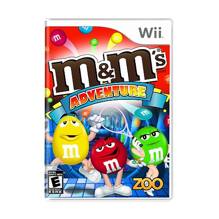 Jogo M&M's Adventure - Wii