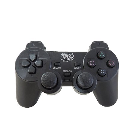 Controle Dualshock 2 Com Fio Preto - Paralelo