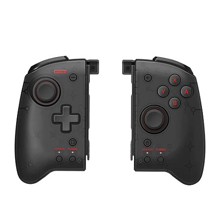 Controle Split Pad Pro para Nintendo Switch Preto e Vermelho - Hori