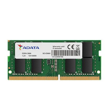 Memória Ram de Notebook 4GB DDR4 2666MHz - Adata