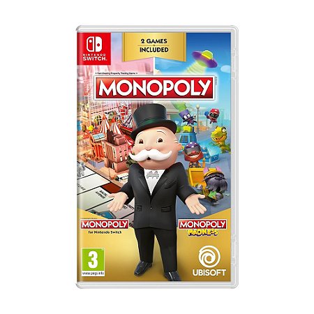 Jogo Monopoly for Nintendo Switch + Monopoly Madness - Switch