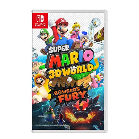 Jogo Super Mario 3D World + Bowser's Fury - Switch