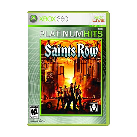 Jogo Saints Row - Xbox 360 (Platinum Hits)