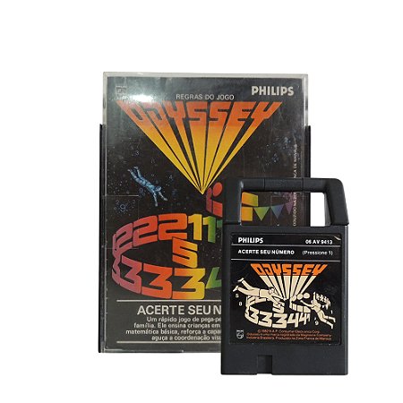 Jogo Acerte Seu Número! - Odyssey² Philips
