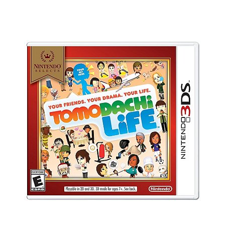 Jogo TomoDachi Life - 3DS (Nintendo Selects)