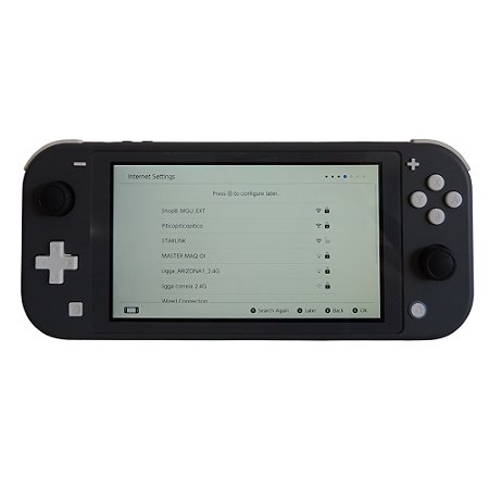 Console Nintendo Switch Lite Cinza - Nintendo