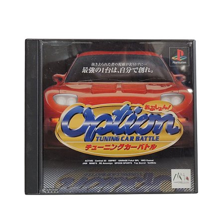 Jogo Option Tuning Car Battle - PS1 (Japonês)