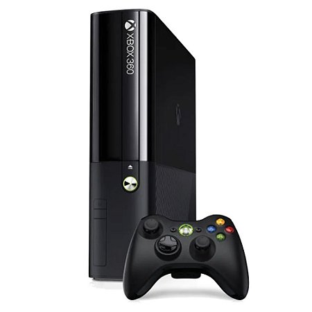 Console Xbox 360 Super Slim 500GB - Microsoft (Desbloqueado RGH)