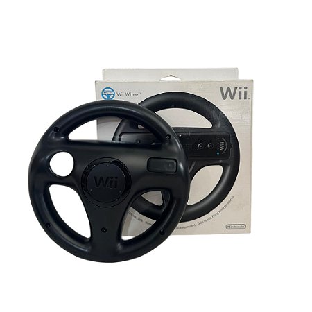 Volante para Nintendo Wii Preto - Wii