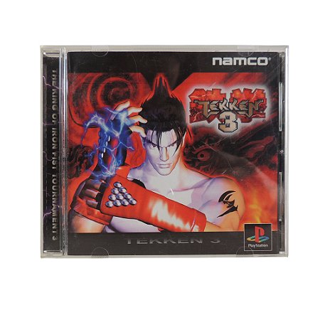 Jogo Tekken 3 - PS1 (Japonês)