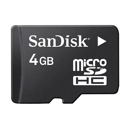 Cartão de Memória Micro SD 4GB - SanDisk