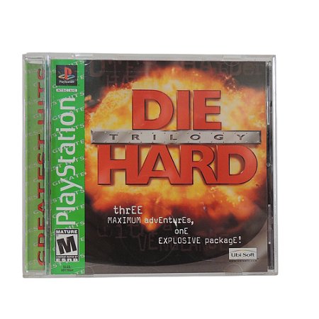 Jogo Die Hard Trilogy - PS1 (Greatest Hits)